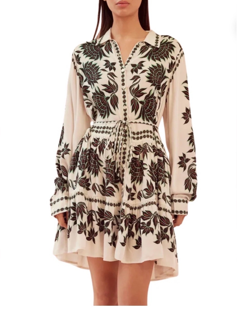 NWT Omika Tula Mini Dress in Gia Macaroon Size M